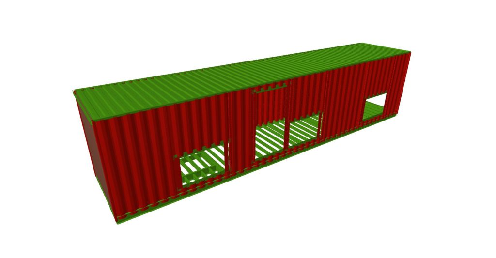 Contenedores subestación 01 - Proyectos ACCE Ingeniería
