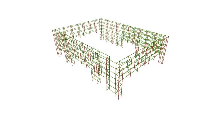 Estructura Stand 01 - Proyectos ACCE Ingeniería