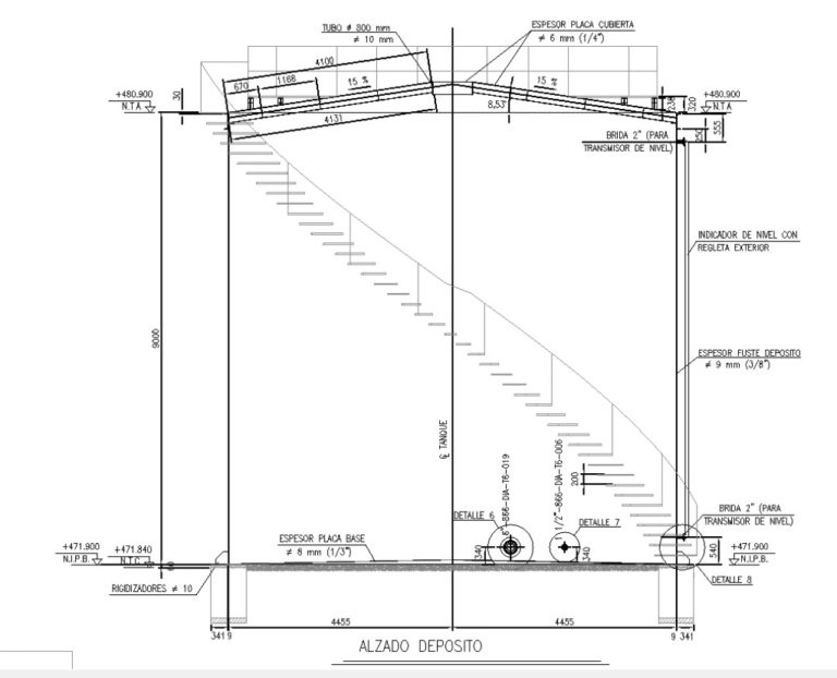 Deposito de fuel 01 - Proyectos ACCE Ingeniería