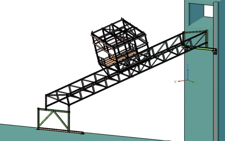Calculo y diseño refurzos puentes soportes maquinaria Montcada 2025
